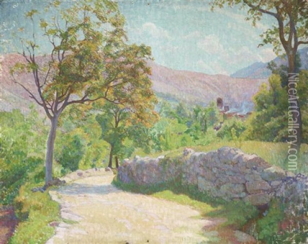 Paysage De Provence Oil Painting - Georges Daniel Monfreid