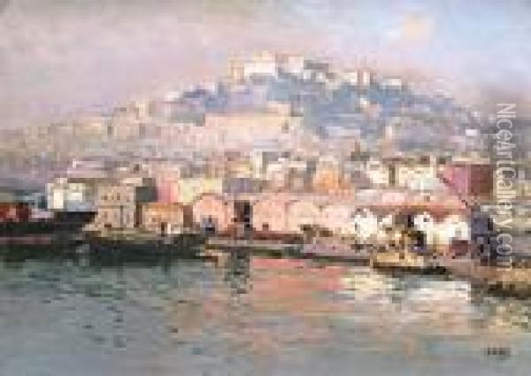 Napoli. Oil Painting - Erich Kips