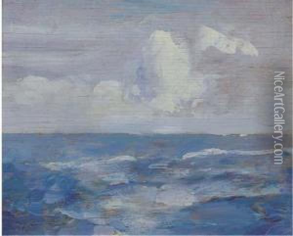 Seascape #2 Oil Painting - Emil Carlsen
