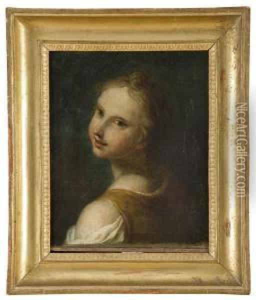 Ritratto Di Fanciulla Oil Painting - Benedetto Luti