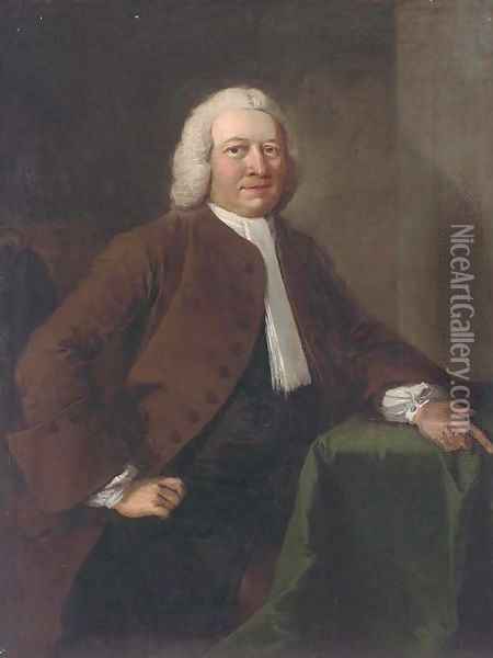 Portrait of Benjamin Day Oil Painting - Thomas Frye