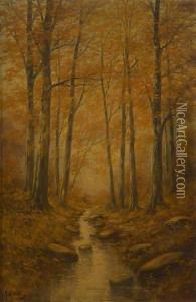Ruisseau Enautomne Oil Painting - Paul Henry Schouten
