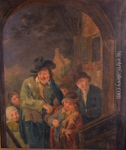 Kristus Oil Painting - Adriaen Jansz van Ostade