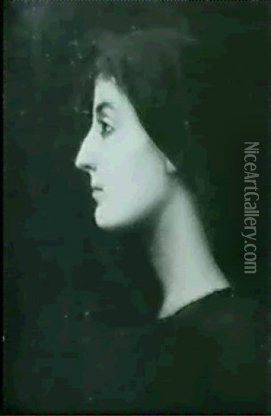 Marguerite, Fille De L'artiste Oil Painting - Jules Joseph Lefebvre