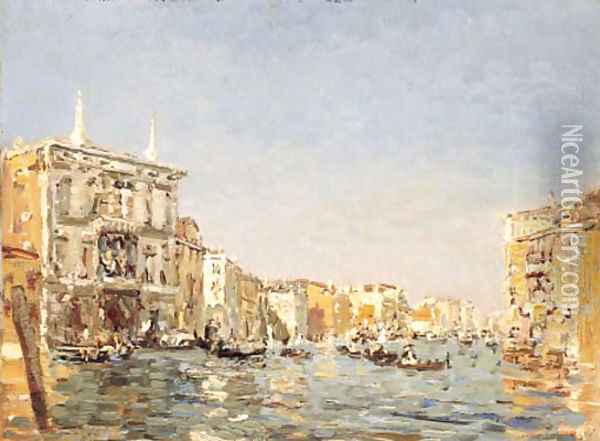The Grand Canal, Venice Oil Painting - Emma Ciardi