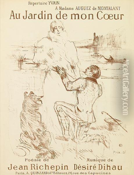 Declaration Oil Painting - Henri De Toulouse-Lautrec