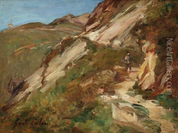 Le Contrebandier Oil Painting - Gustave Henri Colin