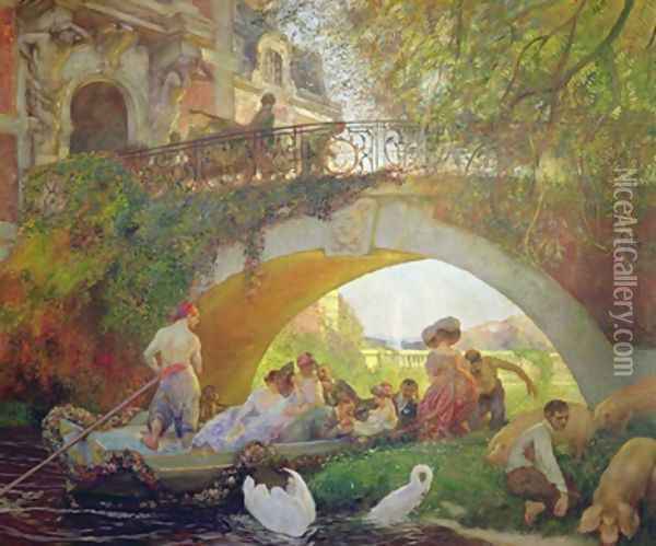 The Prodigal Son Oil Painting - Gaston de La Touche