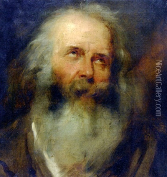 Portrait D'un Vieillard Oil Painting - Jacob Jordaens