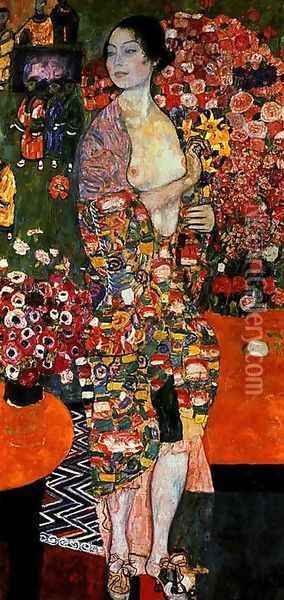 The Dancer Oil Painting - Gustav Klimt