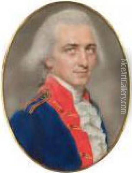 Portrait Of William Hickey Oil Painting - John I Smart