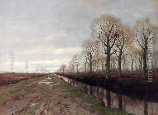 After The Rain Oil Painting - Arnold Marc Gorter