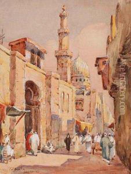 From Cairo Oil Painting - Vaclav Prihoda