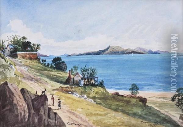 Townsville, 
Queensland Oil Painting - Robert Harvey