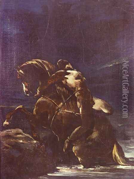 The Page Mazeppa Oil Painting - Theodore Gericault