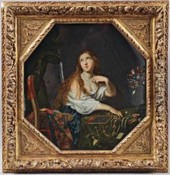 Sainte Madeleine Oil Painting - Jacques De Stella