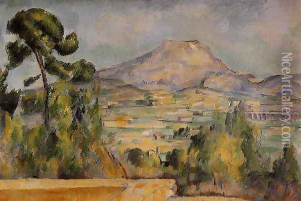 Mont Sainte Victoire3 Oil Painting - Paul Cezanne