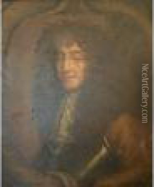 Portrait Of Prince Rupert, Count Palatine (1619-1682) Oil Painting - Sir Peter Lely