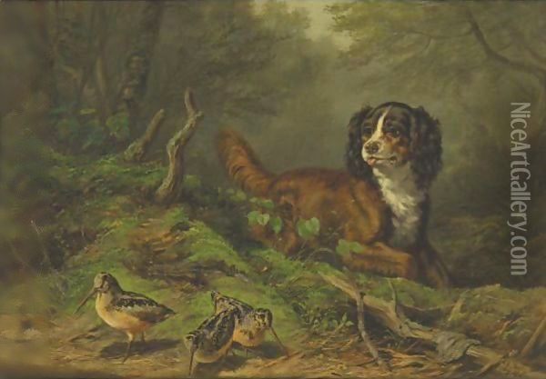 The Intruder Oil Painting - Arthur Fitzwilliam Tait
