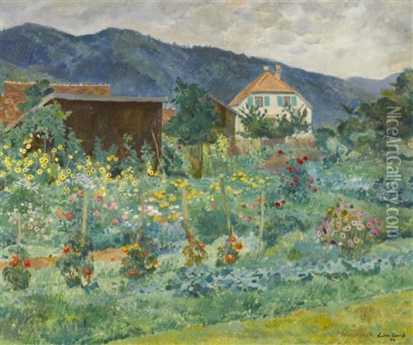 Le Jardin Oil Painting - Leon Carre