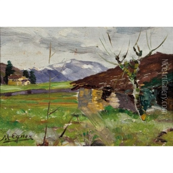 Landschaft Oil Painting - Marie Egner