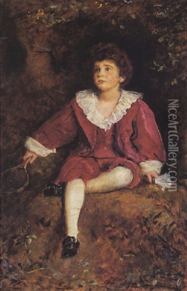 The Honourable John Nevile Manners Oil Painting - John Everett Millais