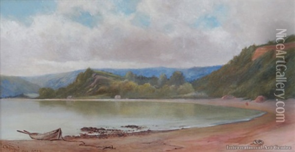 Orua Bay Oil Painting - Charles William Foster