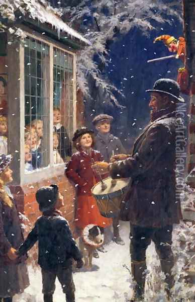 The Entertainer Oil Painting - Percy Tarrant