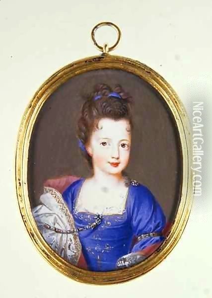 Miniature of Princess Louise Stuart Oil Painting - Jacques Antoine Artaud