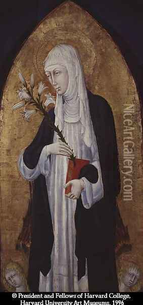 St Catherine of Siena Oil Painting - Giovanni di Paolo