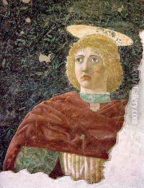 St. Julian 1455-60 Oil Painting - Piero della Francesca