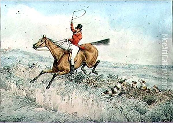 Fox Hunting Oil Painting - Henry Thomas Alken