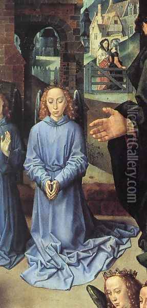 The Adoration of the Shepherds (detail 5) 1476-79 Oil Painting - Hugo Van Der Goes