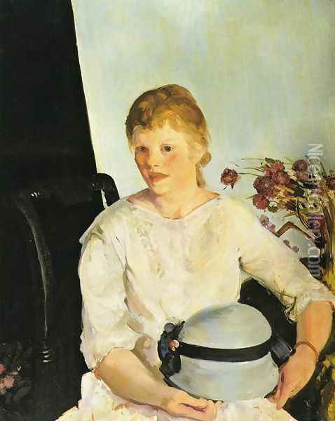 Lillian Oil Painting - George Wesley Bellows