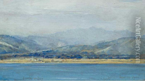 Hutt Valley Oil Painting - Tom Roberts