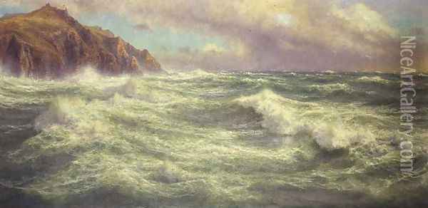The Wave Oil Painting - Walter Shaw