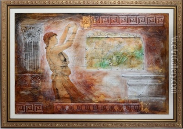 Grecian Scene Oil Painting - Charles Lee