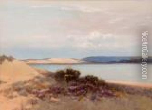 West Country Bay Oil Painting - Frederick John Widgery