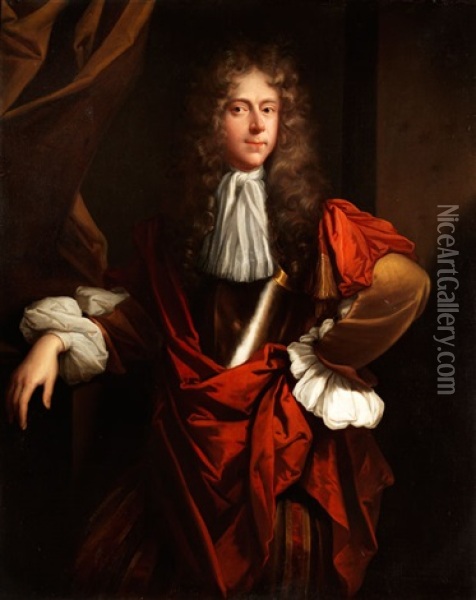 Portrait Eines Gentleman Oil Painting - Jacob Huysmans