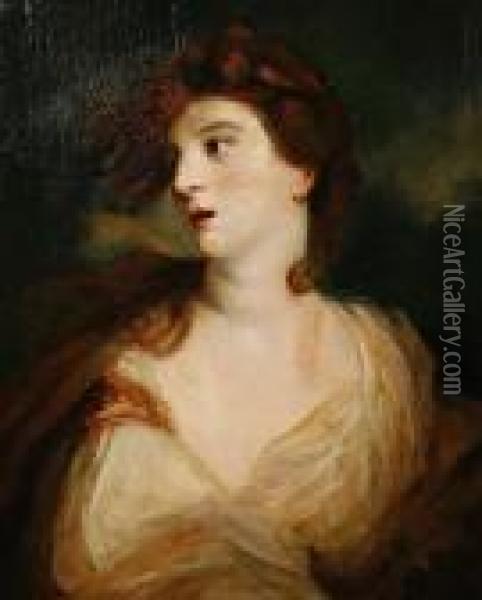 Ariadne Oil Painting - Sir Joshua Reynolds
