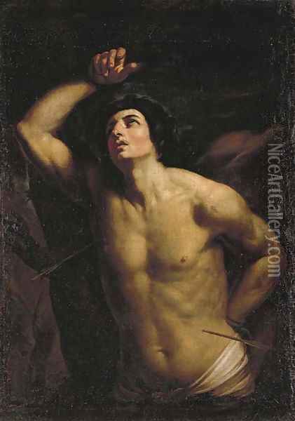 Saint Sebastian 3 Oil Painting - Guido Reni