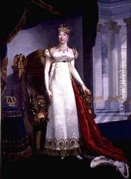 The Empress Marie-Louise (1791-1847) Oil Painting - Marie-Guillemine Benoist