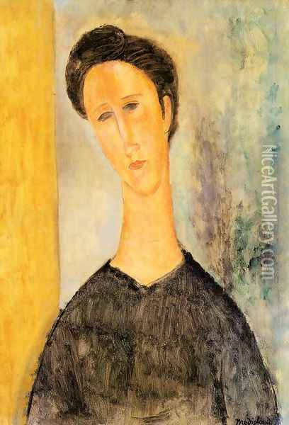 Portrait of a Woman II Oil Painting - Amedeo Modigliani