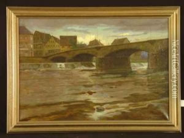 Cronberger Oil Painting - Joh. Theodor Nadorp
