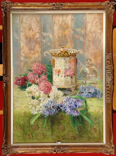 Nature Morte Aux Fleurs Oil Painting - Berthe Art