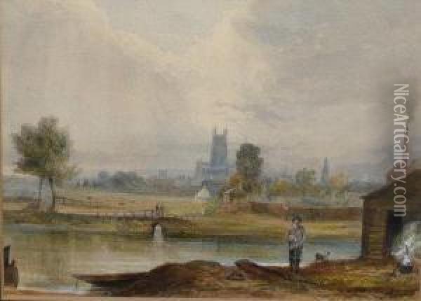 Gloucester Oil Painting - Edward Smith