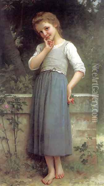 The Cherrypicker 1900 Oil Painting - Lenoir Charles Amable