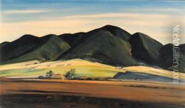 Spring, Temecula Valley Oil Painting - Alfred Mitchell
