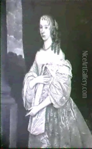 Portrait Of Mrs. Killigrew Oil Painting - Henry Stone