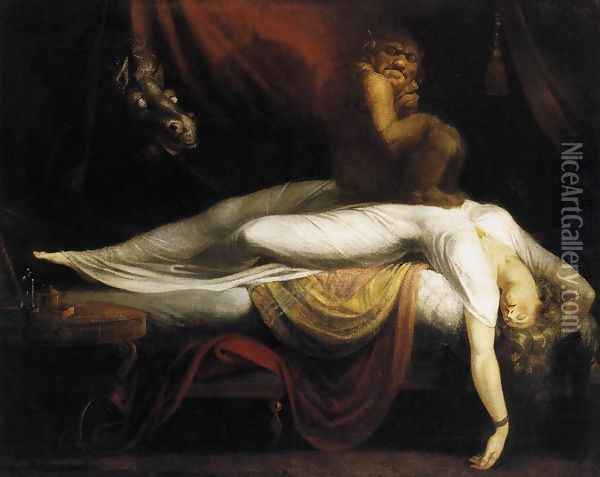 The Nightmare 1781 Oil Painting - Johann Henry Fuseli